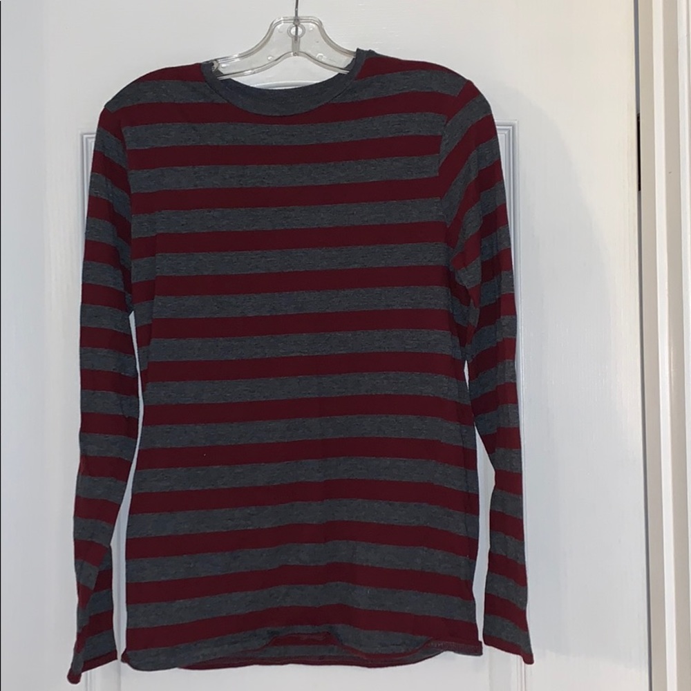 Long Sleeved Striped Shirt